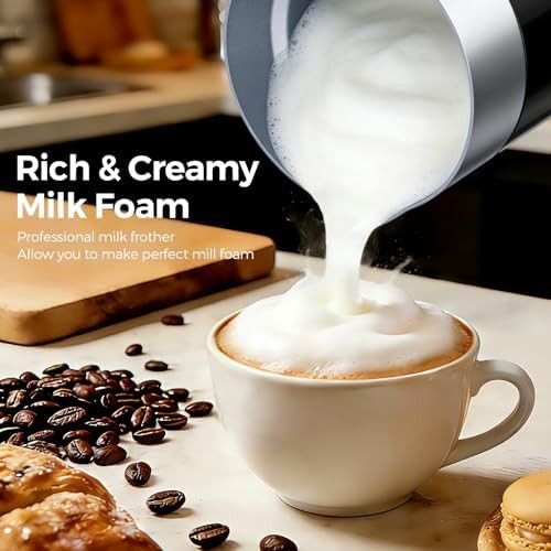 Six in one automatic electric milk steamer — photo 4