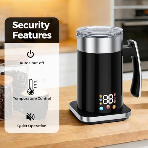Six in one automatic electric milk steamer — photo 5
