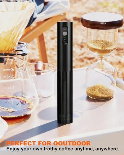 Soenglyun 3-speed rechargeable handheld milk frother — photo 5