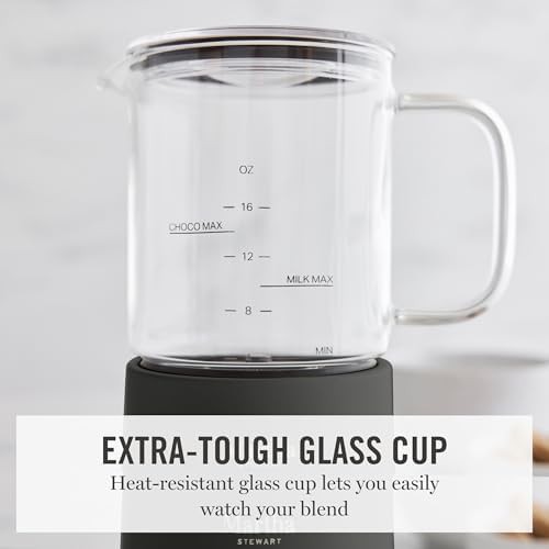 Four Preset Glass Milk Steamer and Frother — photo 5