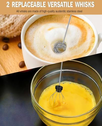 Portable Rechargeable Handheld Coffee Mixer — photo 3