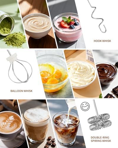 Circle Joy 3-speed rechargeable milk frother in silver — photo 3