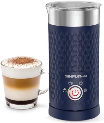 Navy automatic electric milk steamer