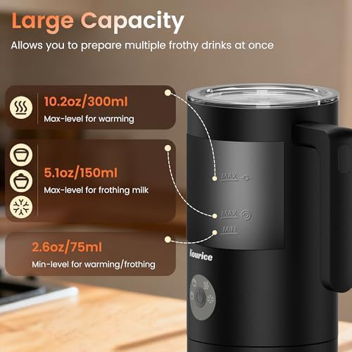 High speed four in one automatic frother — photo 3