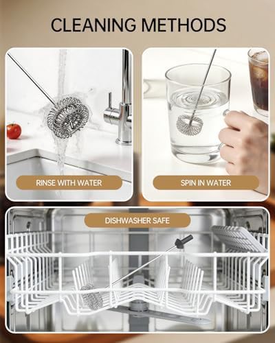 Black high speed frother with storage stand — photo 5