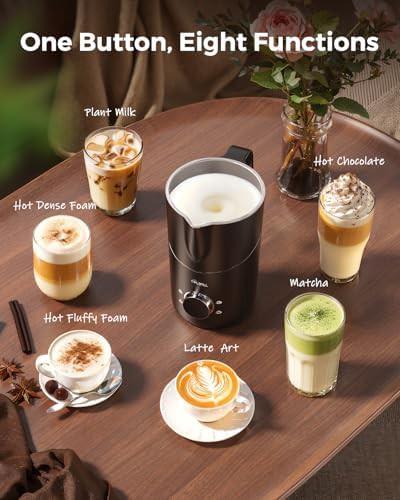 Large Capacity Electric Milk Steamer and Frother — photo 2