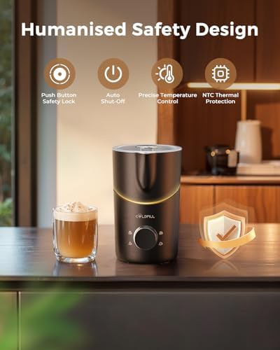Large Capacity Electric Milk Steamer and Frother — photo 3