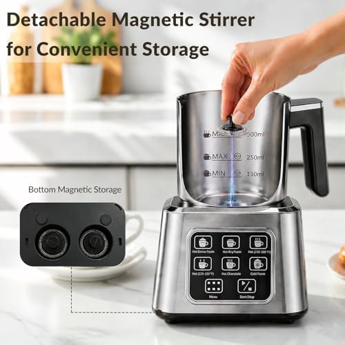 Detachable six in one automatic frother machine — photo 5