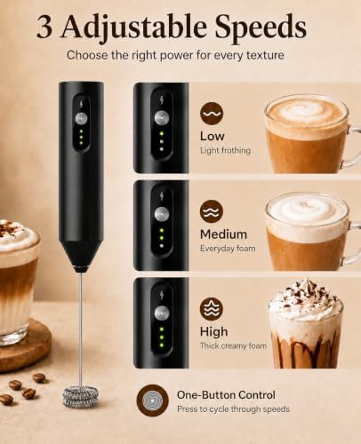 Rechargeable Handheld Wand with Egg Beating Function — photo 4