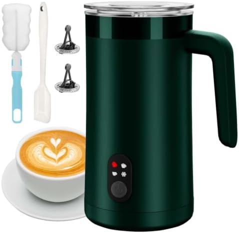 Cookswift olive green automatic large frother