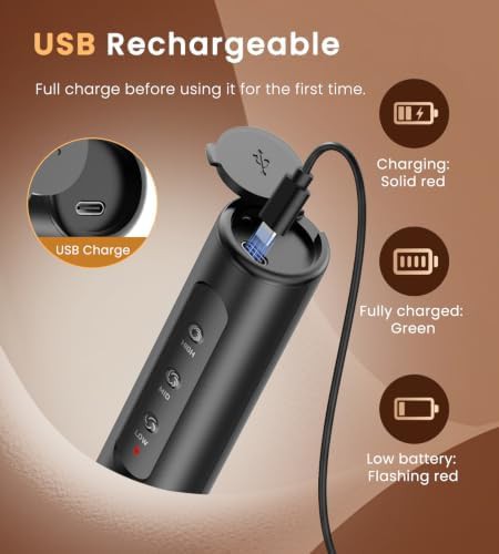Stainless steel rechargeable wand stand — photo 4