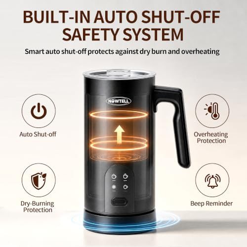 Nowtell 4-in-1 automatic milk frother 350ml — photo 4