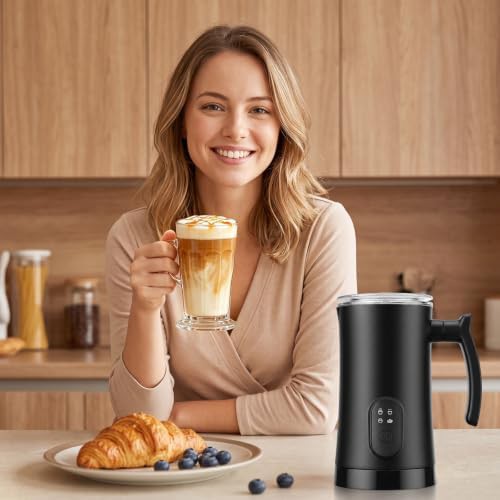 JYZY electric milk frother steamer 350ml — photo 3