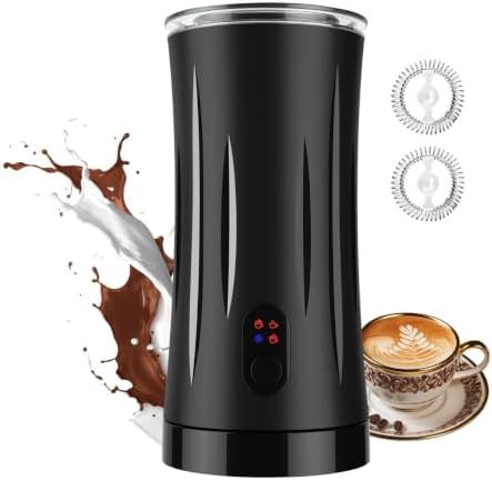 Auto shut-off milk frother and steamer