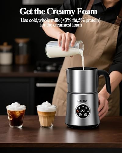 Large capacity dishwasher safe milk steamer 500ml — photo 3