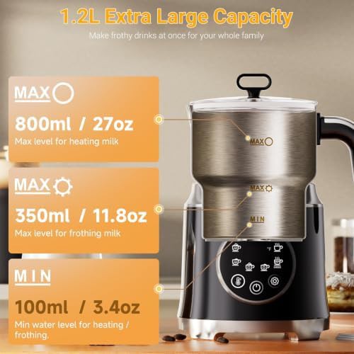 Variable temperature automatic milk frother — photo 3